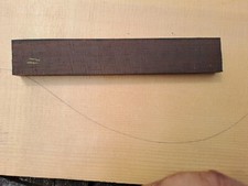 Brazilian Rio Rosewood Guitar Bridge Blank- Rare- Best for Superior Tone ( 11 )