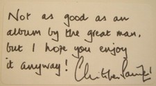 Flat-Signed - Christopher