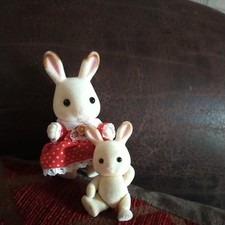 Sylvanian Families - Chocolate Rabbit Figures x 2