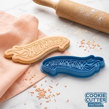 Hot Wheels Style Logo Cookie