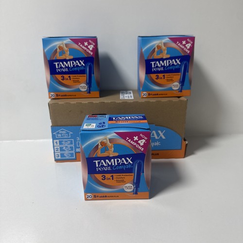60x tampax pearl compak - 60x,