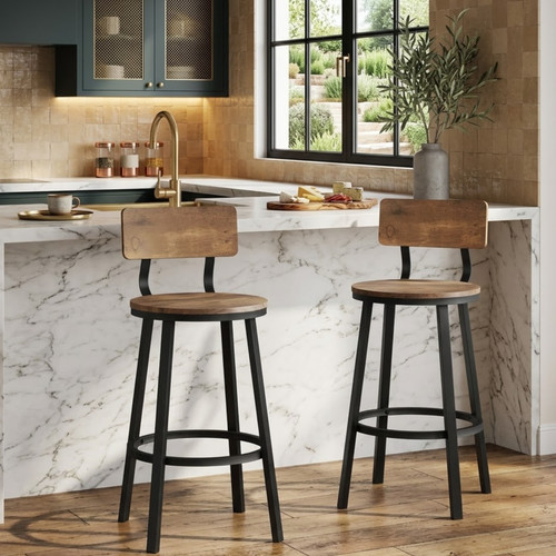 Bar stools set metal - of,