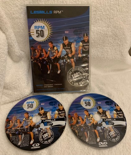 Les mills rpm dvd and - 50, cd