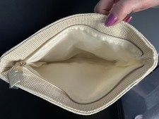 Clarins beautiful  Cosmetic bag /makeup bag /Toiletry Bag 