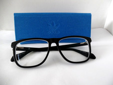 Adidas Matte Black Square Eye Glasses & Case/Cloth OR5060-1 54 15 145
