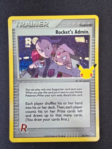 Rocket admin 109 holo - -, 86/109
