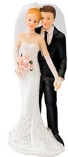Bride & Groom Wedding Cake