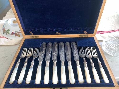 Set fish knives - of,