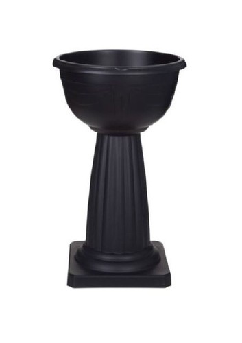 Black venetian jardiniere - black,
