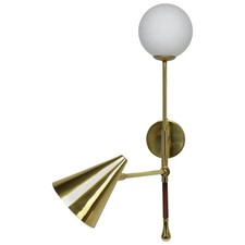 Modern Brass Wall Sconce