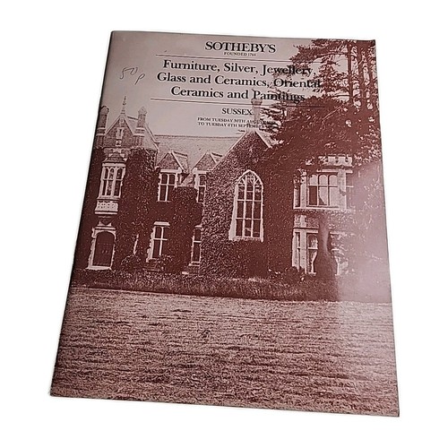 Sothebys sussex catalogue 1989 - sothebys,