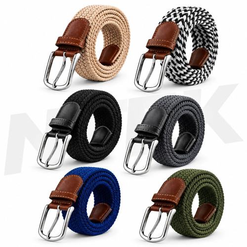 Ntek stretch belts mens - ntek, 1.5"