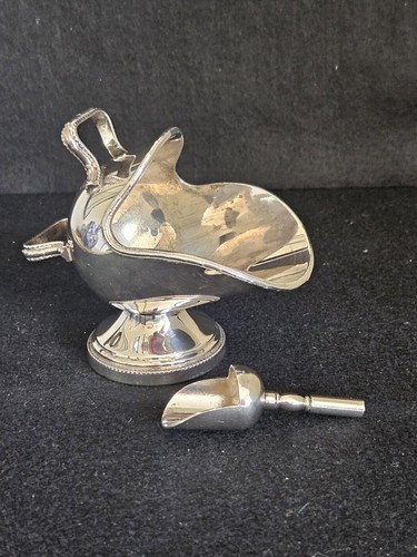 Vintage silver plated sugar - plated,