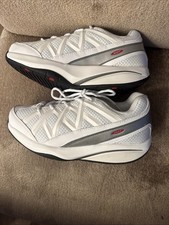Women’s MBT White Rocker Walking Athletic Sneakers Sz EU 40 Or US 9-9.5 NWOB