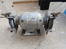 Vintage 6" Bench Grinder – ¼ HP 240V – Fully Working Heavy Duty Grinder