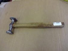 Hammer silversmiths jewellers Sykes 1 3/8" SQ, 1 3/8" round x 12" long