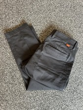 Nike Smoke Grey UV Slim Fit Chino Golf Trousers Pants 32x32 DA4130-070 Dri-Fit