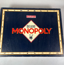 Vintage Monopoly Deluxe Board Game from Waddington's - 1990