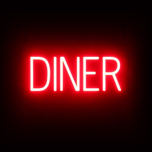 Spellbrite diner sign neon - diner,