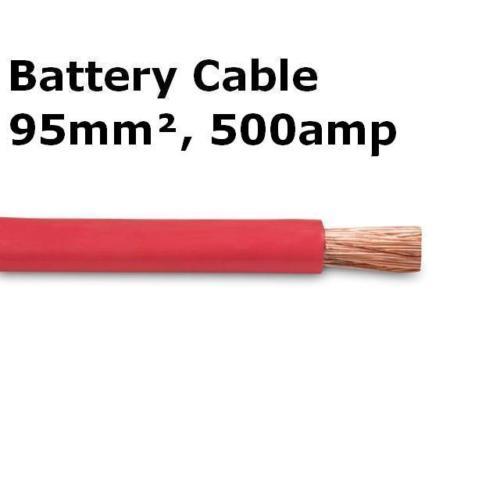 95mm2 battery cable red 500amp - 95mm2,