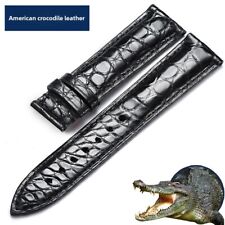 Crocodile Leather Strap High-grade Alligator Grain Genuine Leather Watch Band