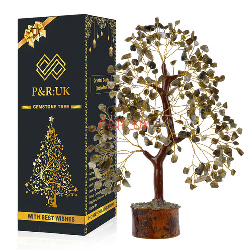 Lebradorite crystal tree - lebradorite,