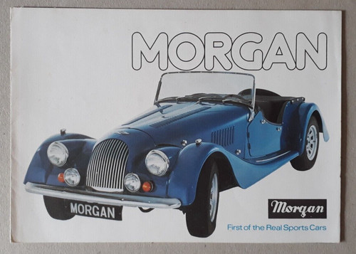 Morgan range brochure 1977 - morgan, c.1977