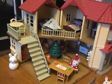 Big Bundel of Sylvanian families houses ,shops including lots of furniture 