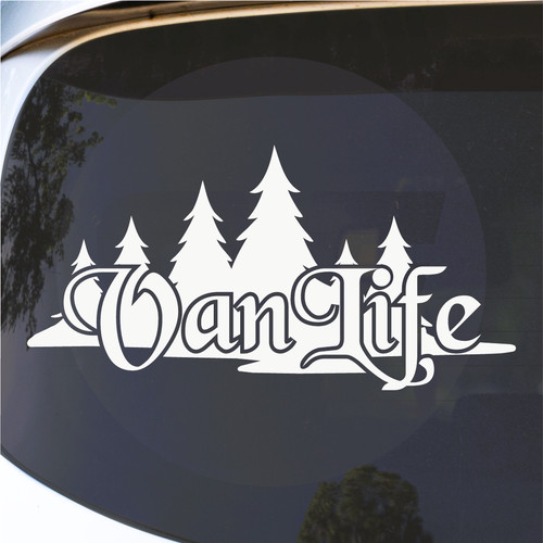 Vanlife vinyl sticker camper - sticker,