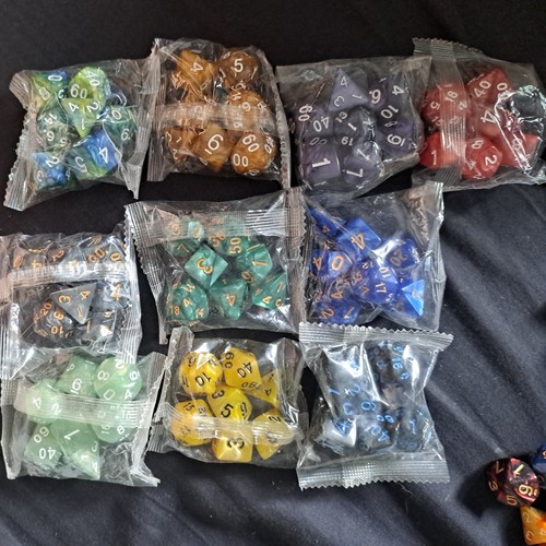 Random dnd dice set - dice,