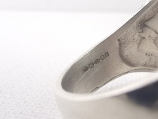 Roman Coin Ring in Sterling