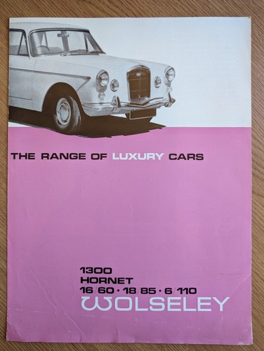 Wolseley 1300 hornet - 1300, 16/60