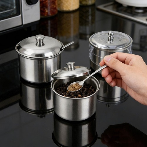 Stainless steel seasoning - seasoning, jar