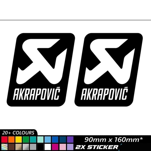 Akrapovic vinyl sticker - 2,