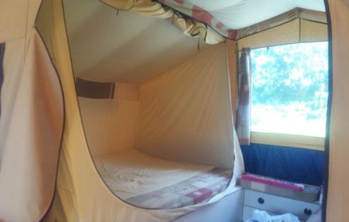 Main sleeping inner cabin - main,