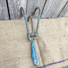 Vintage Cultivator 3 Prong Tine Head Garden Allotment -Made in English