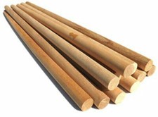 9mm Birch x 30cm Wooden Dowling Rods (10/20 Pieces) Craft Sticks Rods Dowels DIY