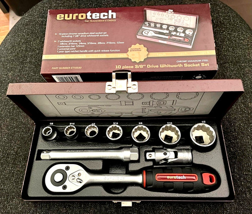 Eurotech whitworth socket - eurotech, set