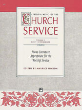 Classical Music for the Church Service, Volume 1 Piano Masterwork
