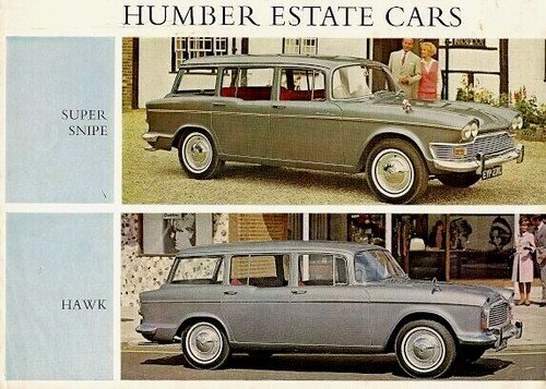Humber hawk super snipe - &, v