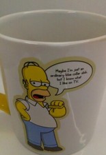 Vintage Homer Simpson Mug  TV