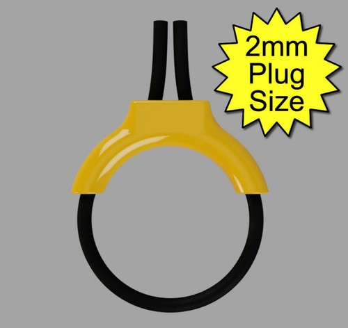 Monopole 4mm conductive rubber