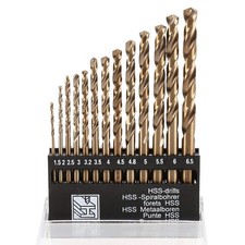 13-Piece M35 Cobalt Drill Bit