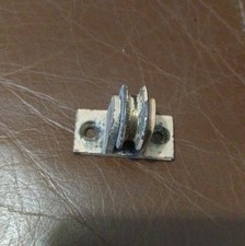 Vintage Metal Pulley 22mm Wheel Diameter Antique Old 