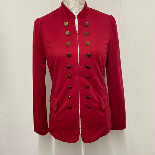 Red military band - style, jacket