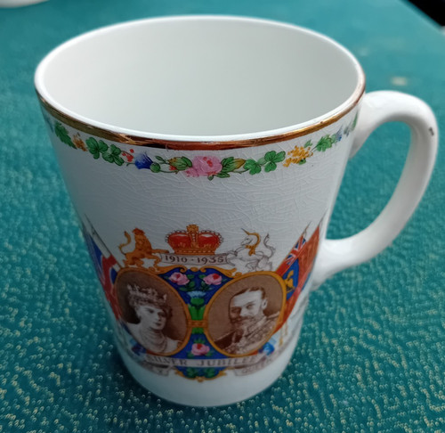 1935 mug silver jubilee king - 1935, mug,