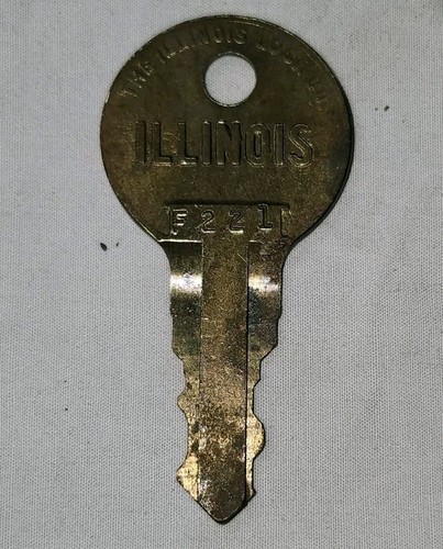 Illinois lock key - lock, g331