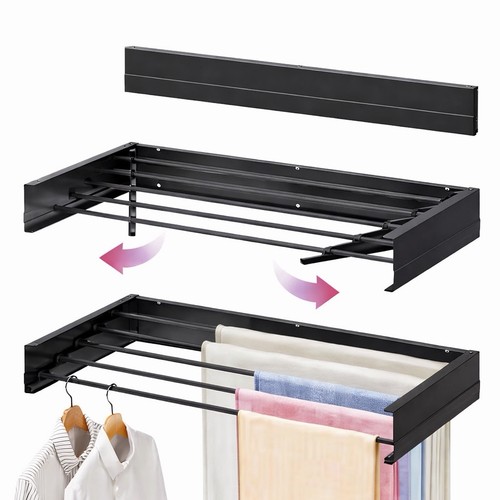 Wall mounted clothes - wall, airer
