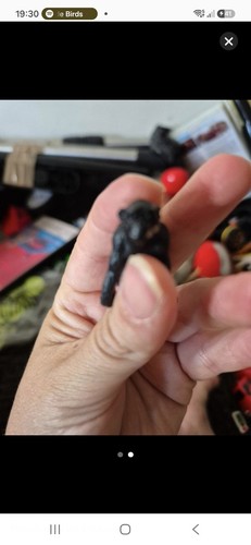 Small black labrador - small, figurine