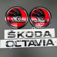 Octavia Mk3 VRS Black & Red